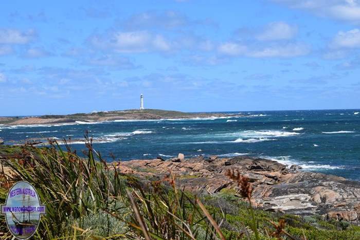 Looking back at Cape Leeuwin from Skippy Rock