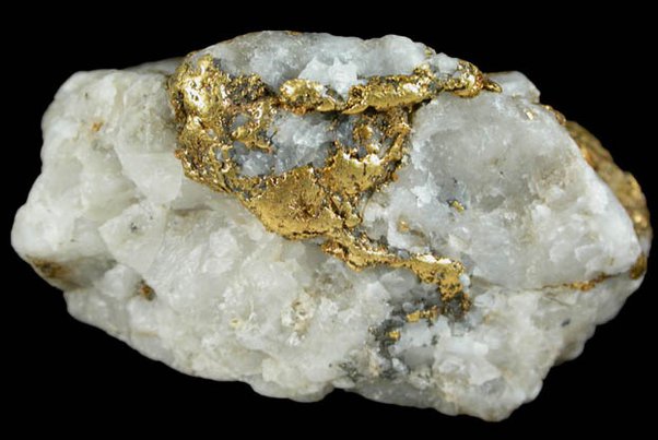 Golden quartz