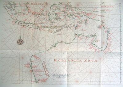 Chart of Australia dating from 1714