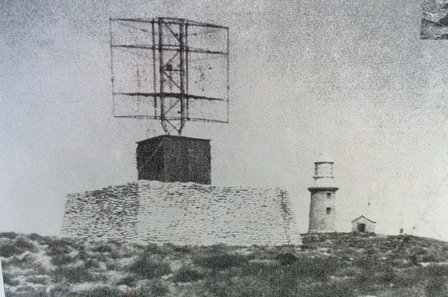 Radar station built durin WWII